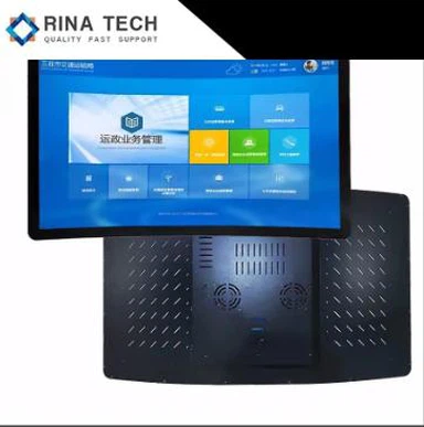 घुमावदार स्क्रीन लैपटॉप प्रदर्शन