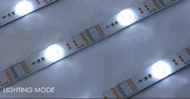 एलसीडी टेलीविजन के लिए लेंस कवर के साथ एलईडी स्ट्रिप